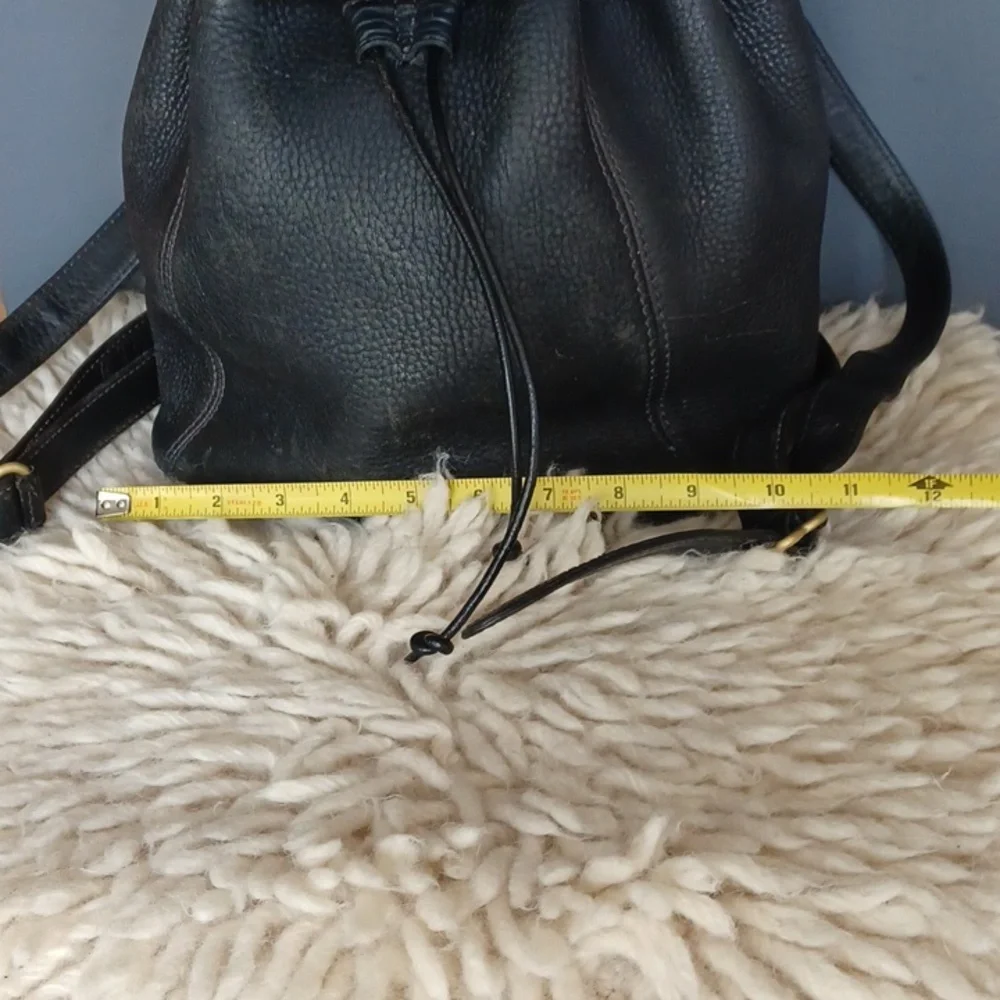 Coach  vintage  leather backpack - Picture 3 of 16